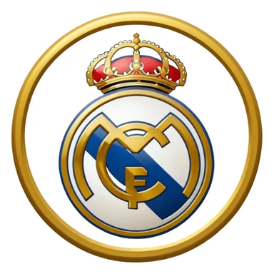 Create real Madrid logo emoji sticker