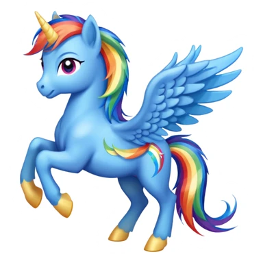 Rainbow dash sticker