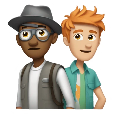 Phineas and ferb sticker