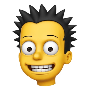 bart simpson sticker