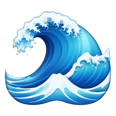 Wave  sticker