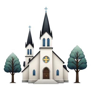 finnish church sticker