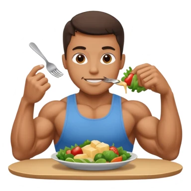 nutrition with a muscle arm sticker