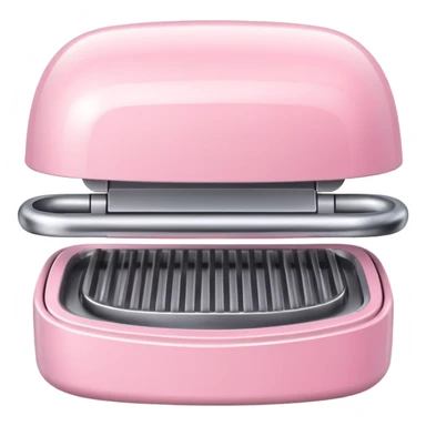 Light pink grill sticker