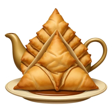 samosa + Chai (TEA) sticker