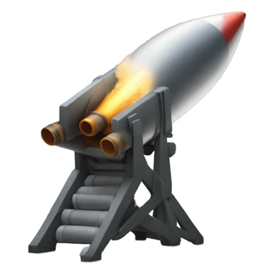 Cannon rocket  sticker