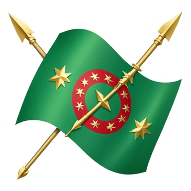 circassian flag sticker