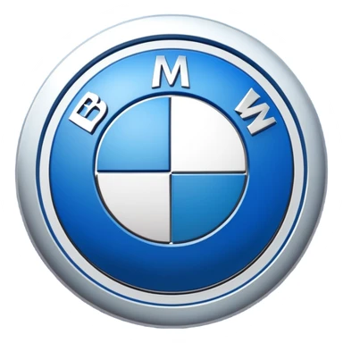 BMW emoji logo sticker