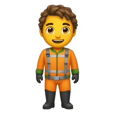 Trevo laranja  sticker