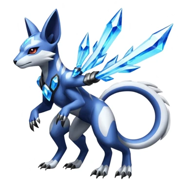 Genet-Absol-Dialga-Zeraora-Primagen-fusion-creature  sticker