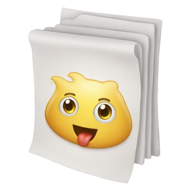 generate an emoji that shows "magic document" sticker