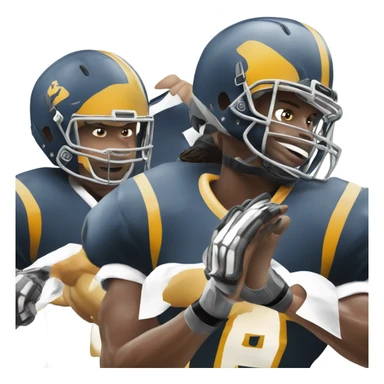 Football players sticker