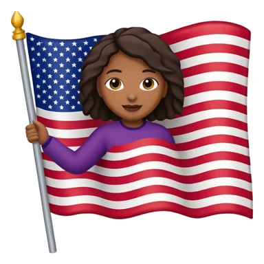 african american flag sticker