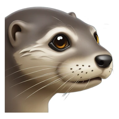 Loutre démoniaque sticker