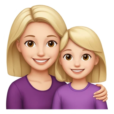 Mother and Daughter  sticker