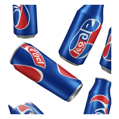 black pepsi can sticker