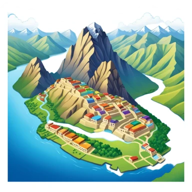 Map of Peru sticker