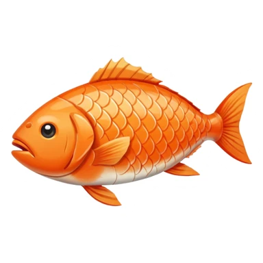 fish meat piece sticker