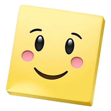 Post it note stationary  sticker