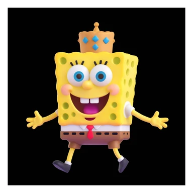 spongebob in mahuka ( walibi rhones alpes ) sticker