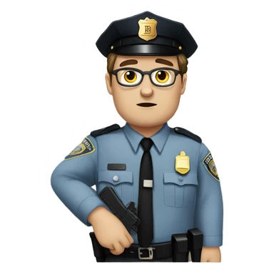 Dwight schrute as a cop sticker