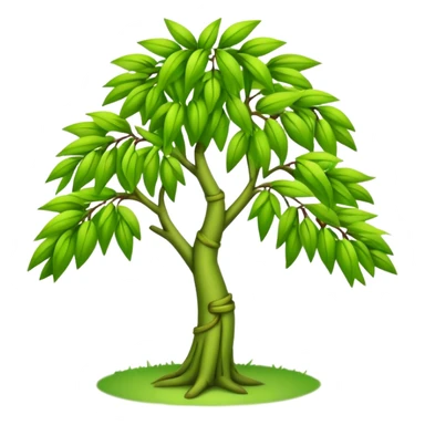 design a willow emoji sticker