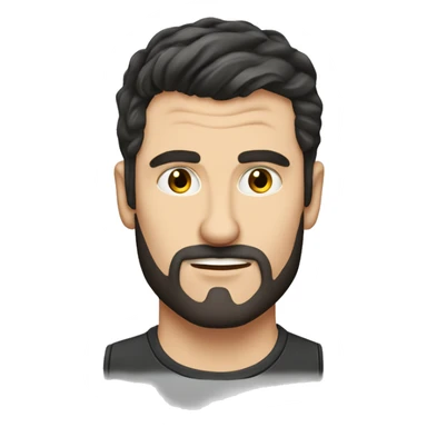 Stanislav Yanevski bulgarian actor dark hair sticker