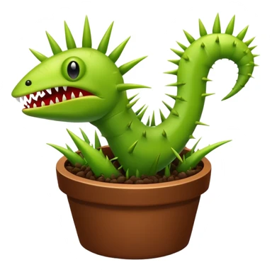 Venus fly trap sticker