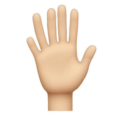 count to 10 whit fingers sticker