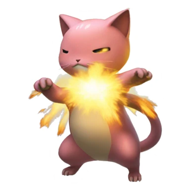 Pokemon Mew Explosion sticker