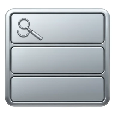 a search bar on a keyboard sticker