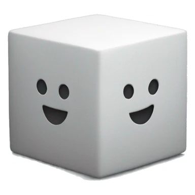 3d cube sticker