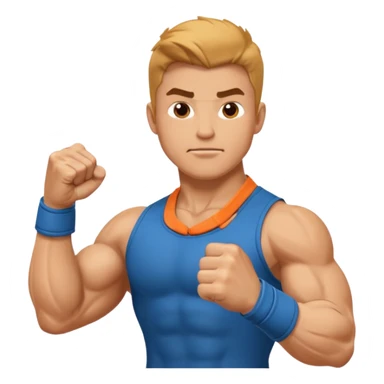 Mark from "G-force" doing fist pump. sticker