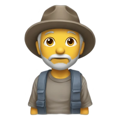 Topo gigo saluda sticker