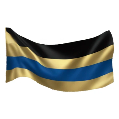 Egypt flag made out of re blue gold and black sticker
