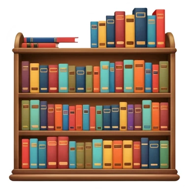 aestetic bookshelf y2k style sticker