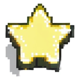 yellow star sticker