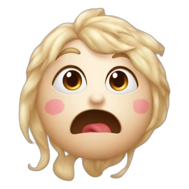 Bisous avec un clin d’œil sans cœur  sticker