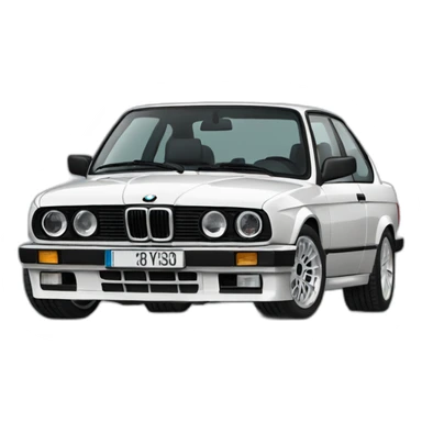 bmw e30 sticker