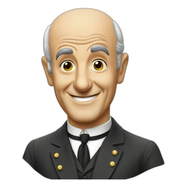 Louis de funes sticker