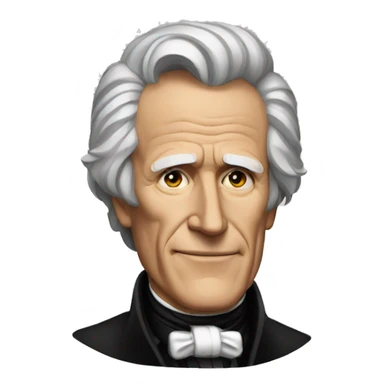president andrew jackson sticker