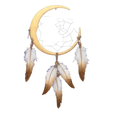 moon-and-stars-dreamcatcher sticker