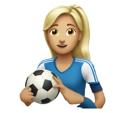 girls watching soccer game sticker