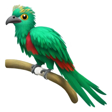 resplendent quetzal bird sticker