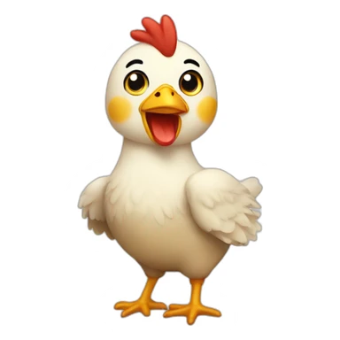 little chicken sticker