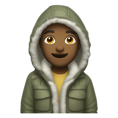 Winter tropics sticker