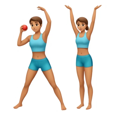 rotational core movements sticker