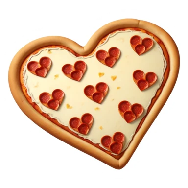 A loving pizza  sticker