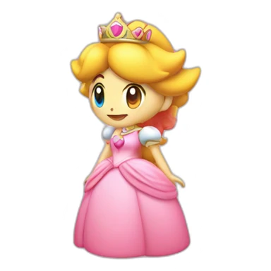 Princess Peach sticker