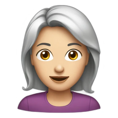 Women Erschrocken schauen sticker